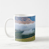 Wolken über dem Flathead River Kaffeetasse (Links)