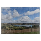 Wolken über dem Gnotuk Camperdown Cutting Board Schneidebrett (Vorderseite)