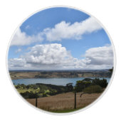 Wolken über dem Gnotuk Camperdown Keramik Knob Keramikknauf (Vorderseite)