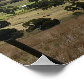 Wolken über dem Gnotuk Camperdown Poster (Ecke)