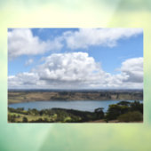 Wolken über dem Gnotuk-See Fensteraufkleber (Blatt 3)