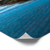 Wolken über dem Leuchtturm in der Nähe von Ushuaia Poster (Ecke)