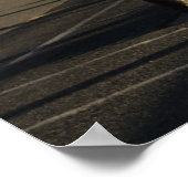 Wolken über dem Meer Poster (Ecke)