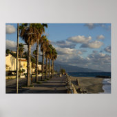 Wolken über dem Meer Poster (Vorne)