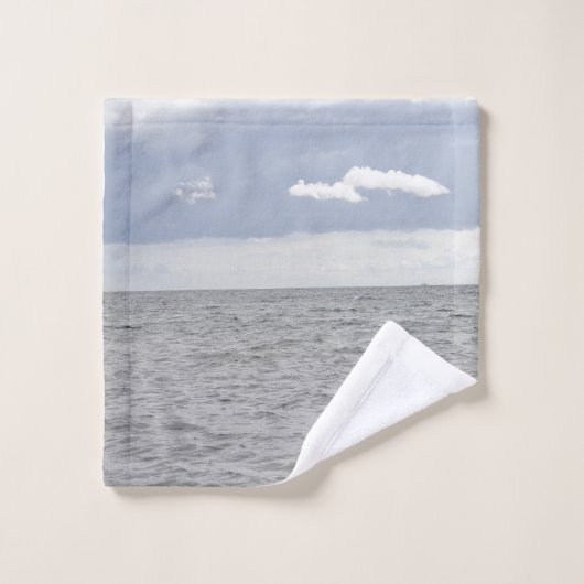 Wolken über dem Meer Waschlappen (Waschlappen)