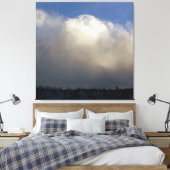 Wolken über dem Rücken Leinwanddruck (Insitu (Schlafzimmer))