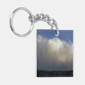 Wolken über dem Rücken Schlüsselanhänger (Vorderseite links)