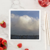 Wolken über dem Rücken Serviette (Beispiel)