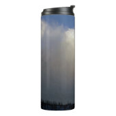 Wolken über dem Rücken Thermosbecher (Nach links gedreht)