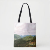 Wolken über dem Tal...... Tasche (Vorderseite)