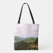 Wolken über dem Tal...... Tasche (Rückseite)