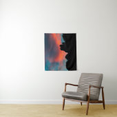 Wolken über den Bergen brennen Wandteppich (Beispiel)