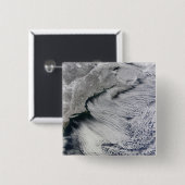 Wolken über den Himmel des Nordatlantiks Button (Vorne & Hinten)