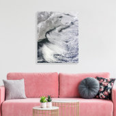 Wolken über den Himmel des Nordatlantiks Leinwanddruck (Insitu (Wohnzimmer))