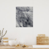 Wolken über den Juan Fernandez Inseln Poster (Küche)