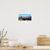 Wolken über den Snowdonen Poster (Küche)