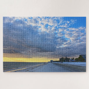 Wolken über Fort Myers Beach, Florida Puzzle