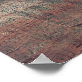 Wolken über Grand Canyon Poster (Ecke)