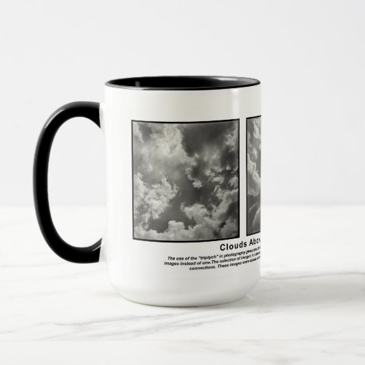 Wolken über Kuala Lumpur, Malaysia Tasse (Links)