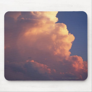 Wolken über Meer am Sonnenuntergang Mousepad