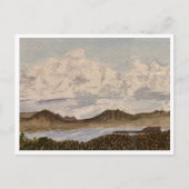 Wolken über Mono Lake Postkarte (Vorderseite)