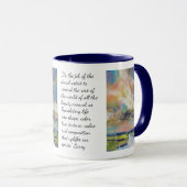 Wolken über Sumpf Gemälde / Künstler Larry Lerew Tasse (VorderseiteRechts)