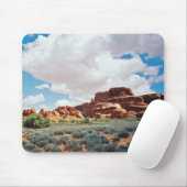 Wolken über Utah Mousepad (Mit Mouse)