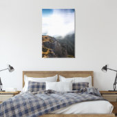 Wolken überrollen Berge Leinwanddruck (Insitu (Schlafzimmer))