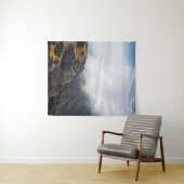 Wolken überrollen Berge Wandteppich (Beispiel (Horizontal))