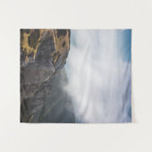 Wolken überrollen Berge Wandteppich (Vorderseite (Horizontal))