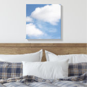 Wolken ummantelte Canvas Leinwanddruck (Insitu (Schlafzimmer))