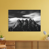 Wolken und Berge Leinwanddruck (Insitu (Wohnzimmer))