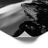 Wolken und Berge Poster (Ecke)