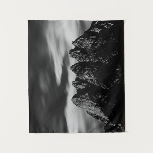 Wolken und Berge Wandteppich (Vorderseite)