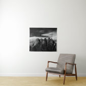 Wolken und Berge Wandteppich (Beispiel (Horizontal))