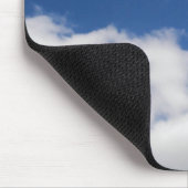 Wolken und blauer Himmel Mousepad (Ecke)