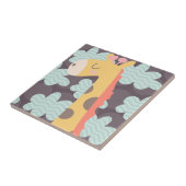 Wolken und Giraffen Fliese (Seite)