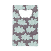 Wolken und Giraffen Geldkarten Flaschenöffner (Rückseite)