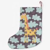 Wolken und Giraffen Kleiner Weihnachtsstrumpf (Rückseite)