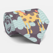 Wolken und Giraffen Krawatte (Gerollt)