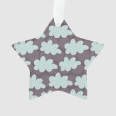 Wolken und Giraffen Ornament (Rückseite)