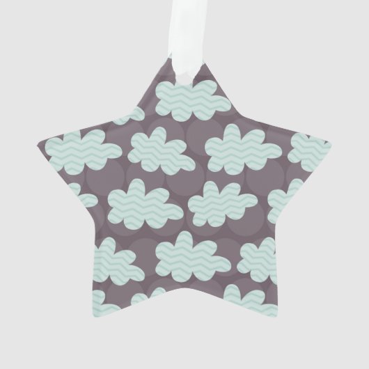 Wolken und Giraffen Ornament (Rückseite)