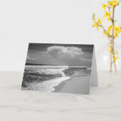 Wolken und Meer Karte (Gelbe Blume)