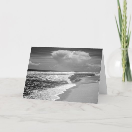 Wolken und Meer Karte (Vorderseite)