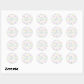 Wolken und Moon Baby Theme Sticker (Blatt)
