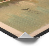 Wolken und Sonnenschein Poster (Ecke)