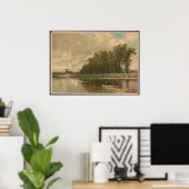 Wolken und Sonnenschein Poster (Heimbüro)