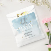 Wolken und Sterne Hallo Kinderdusche Geschenktütchen (Versiegelt)