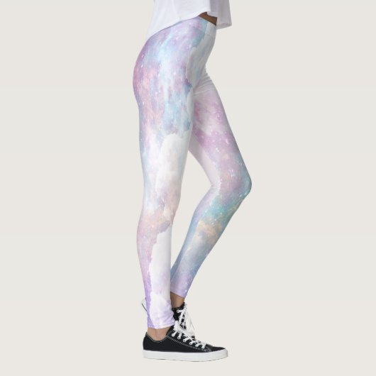 Wolken und Sterne Leggings (Rechts)