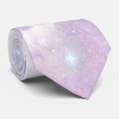 Wolken und Sterne Neck Tie Krawatte (Gerollt)